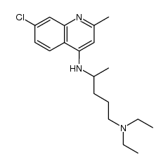 N4-(7-chloro-2-methyl-4-quinolinyl)-N1,N1-diethyl-1,4-pentanediamine Structure