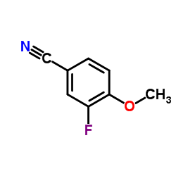 3-Fluoro-4-methoxybenzonitrile structure