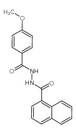 1-(4-甲氧苯甲酰基)-2-(1-萘甲酰基)-肼图片