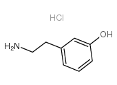 3-HYDROXYPHENETHYLAMINE HYDROCHLORIDE structure