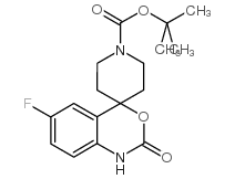 1'-BOC-6-FLUORO-1,2-DIHYDRO-2-OXOSPIRO[4H-3,1-BENZOXAZINE-4,4'-PIPERIDINE] picture