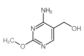 4-Amino-2-methoxy-5-pyrimidinemethanol Structure