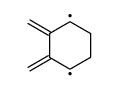 2,3-dimethylenecyclohexa-1,3-diene结构式