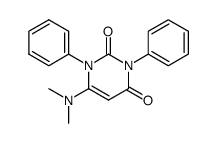 6-dimethylamino-1,3-diphenyl-1H-pyrimidine-2,4-dione结构式