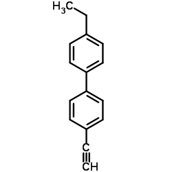 4-Ethyl-4'-ethynylbiphenyl structure