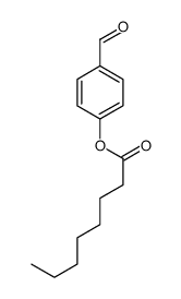 (4-formylphenyl) octanoate结构式