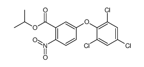 propan-2-yl 2-nitro-5-(2,4,6-trichlorophenoxy)benzoate结构式