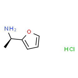 (R)-1-(呋喃-2-基)乙胺盐酸盐结构式