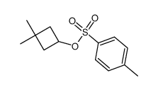 3,3-Dimethylcyclobutyltosylat Structure