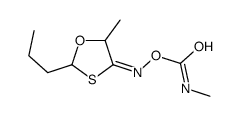 [(E)-(5-methyl-2-propyl-1,3-oxathiolan-4-ylidene)amino] N-methylcarbamate Structure