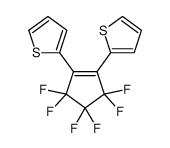 2-(3,3,4,4,5,5-hexafluoro-2-thiophen-2-ylcyclopenten-1-yl)thiophene Structure