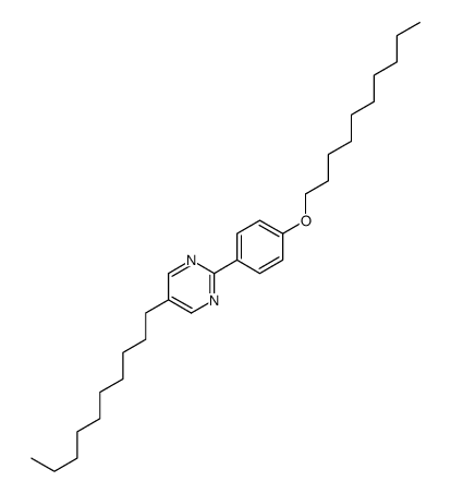 5-Decyl-2-[4-(decyloxy)-phenyl]-pyrimidine structure