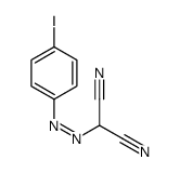 2-[(4-iodophenyl)diazenyl]propanedinitrile Structure