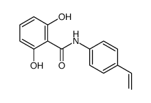 Benzamide, N-(4-ethenylphenyl)-2,6-dihydroxy- (9CI) structure