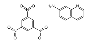 quinolin-7-amine,1,3,5-trinitrobenzene结构式