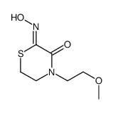 2-hydroxyimino-4-(2-methoxyethyl)thiomorpholin-3-one Structure