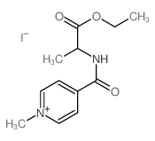 ethyl 2-[(1-methylpyridine-4-carbonyl)amino]propanoate picture