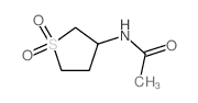 N-(1,1-dioxothiolan-3-yl)acetamide结构式