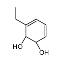 cis-1,2-dihydro-3-ethylcatechol结构式