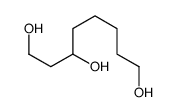 octane-1,3,8-triol结构式