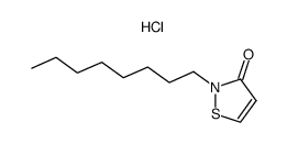 2-octyl-2H-isothiazol-3-one hydrochloride structure