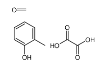 formaldehyde,2-methylphenol,oxalic acid Structure