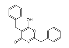 4-Hydroxy-2,5-bis(phenylmethyl)-6H-1,3-oxazin-6-one picture