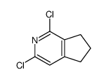 1,3-dichloro-6,7-dihydro-5H-cyclopenta[c]pyridine structure