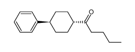 trans-1-(4-fenilcicloesil)-1-pentanone结构式