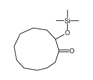 2-Trimethylsilyloxy-1-cycloundecanon结构式