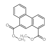 dimethyl phenanthrene-1,9-dicarboxylate结构式