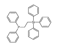 diphenyl(2-triphenylsilylethyl)phosphane结构式