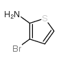 3-bromothiophen-2-amine Structure