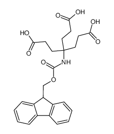 FMOC aminotriacid Structure