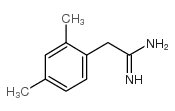 2-(2,4-二甲基苯基)-乙脒结构式