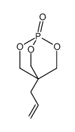 4-prop-2-enyl-2,6,7-trioxa-1λ5-phosphabicyclo[2.2.2]octane 1-oxide Structure