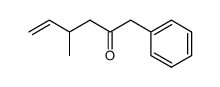 4-methyl-1-phenyl-5-hexen-2-one Structure