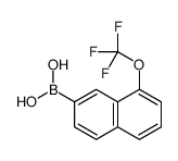 Boronic acid, [8-(trifluoromethoxy)-2-naphthalenyl]- (9CI) Structure