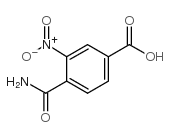 4-Carbamoyl-3-nitrobenzoic acid Structure