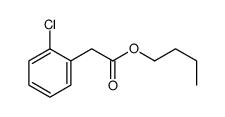 butyl 2-(2-chlorophenyl)acetate Structure