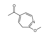 Ethanone, 1-(2-methoxy-3H-azepin-5-yl)- (9CI) picture