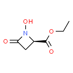 2-Azetidinecarboxylicacid,1-hydroxy-4-oxo-,ethylester,(R)-(9CI) Structure