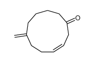 7-methylidenecycloundec-3-en-1-one结构式