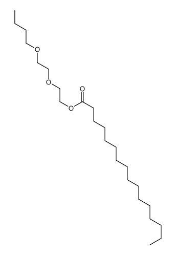 2-(2-butoxyethoxy)ethyl palmitate Structure