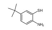 2-amino-5-(tert-butyl)benzenethiol Structure