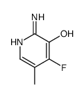 2-amino-4-fluoro-5-methylpyridin-3-ol Structure