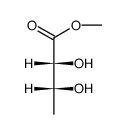 (-)-(2R,3R)-methyl-2,3-dihydroxy-butanoate结构式