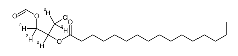 RAC-1,2-双(十五烷酸)-3-氯乙二醇酯-D5图片