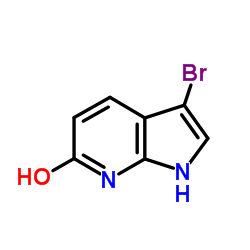 3-Bromo-1,7-dihydro-6H-pyrrolo[2,3-b]pyridin-6-one Structure