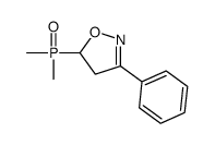 5-dimethylphosphoryl-3-phenyl-4,5-dihydro-1,2-oxazole Structure